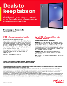 Tablets Flyer